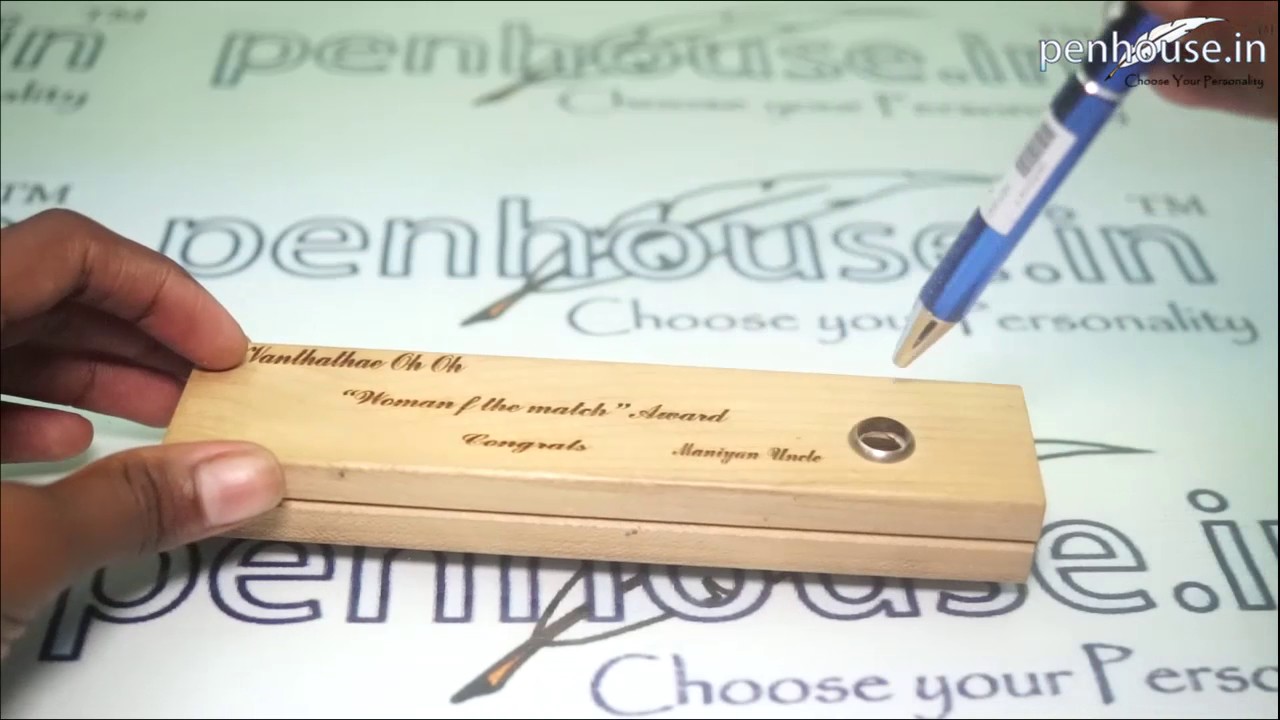 penhouse.in Model : 12870 Wooden Finish With Single Pen Holding