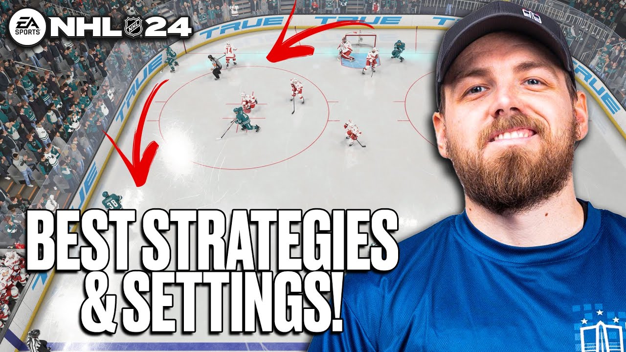 BEST NHL 24 SETTINGS AND STRATEGIES!