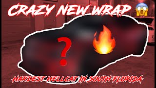 Crazy New Wrap On My Hellcat Charger