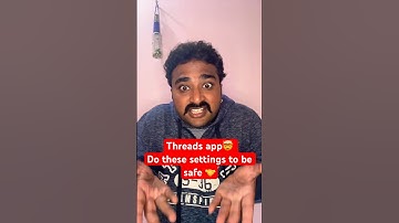 Threads app settings #shortsvideo #youtubeshorts  #threads #application #viral #threadsapp