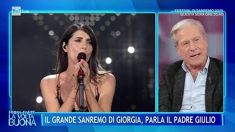 Il grande Sanremo di Giorgia, parla il padre - La Volta Buona 12/02/2025