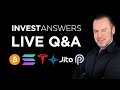 💸Q&amp;A:🔥ETF &amp; $TSLA $BTC strat, Balance, Picks🚀 RIVN SOL/PYTH $VRA $GALA