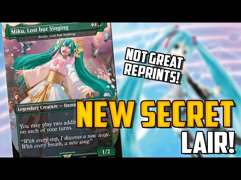 New Secret Lair! Where Are The Good Reprints?! Hatsune Miku x MTG! - Magic:  The Gathering - YouTube