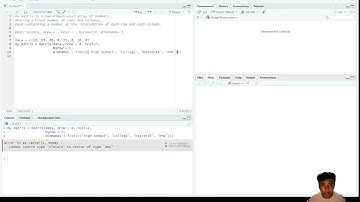7.  RStudio(Matrix)