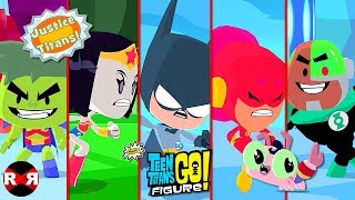 Justice Titans In Martian Tournament - Teen Titans Go Figure Teeny Titans 2