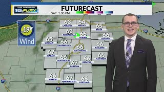 Windy times continue this afternoon