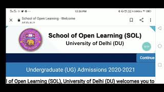 Result आ गया 1st and 2nd year SOL