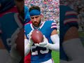 Micah Hyde rizzing up the football 😂