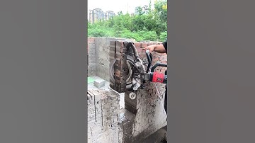 Handheld brick wall cutting tooth saw- Good tools and machinery can increase work efficiency