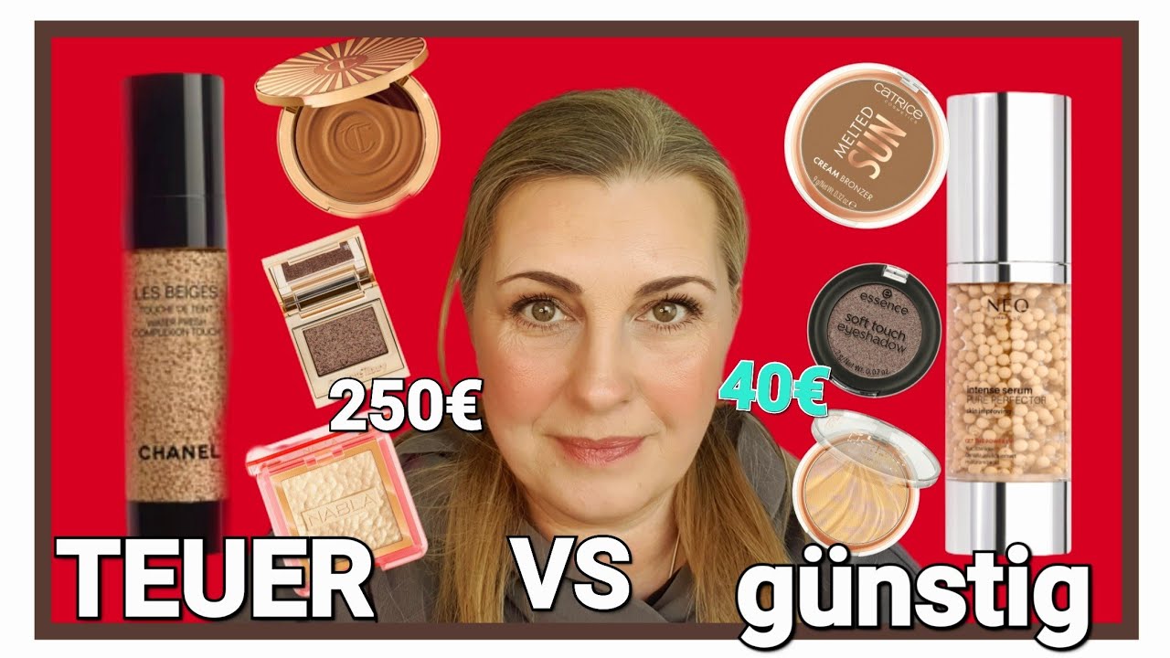 TEUER VS DROGERIE | Vergleich | was ist besser | Chanel touche de teint | NEO Foundation