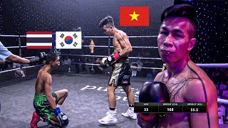 30 Phút kinh điển Phi Khoa và Trần Văn Thảo khiến các tay đấm Hàn - Thái bị khuất phục hoàn toàn