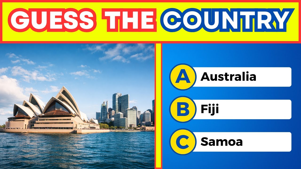 Guess the Country by Landmark Quiz 🌍 | Geography | Beat and Quiz