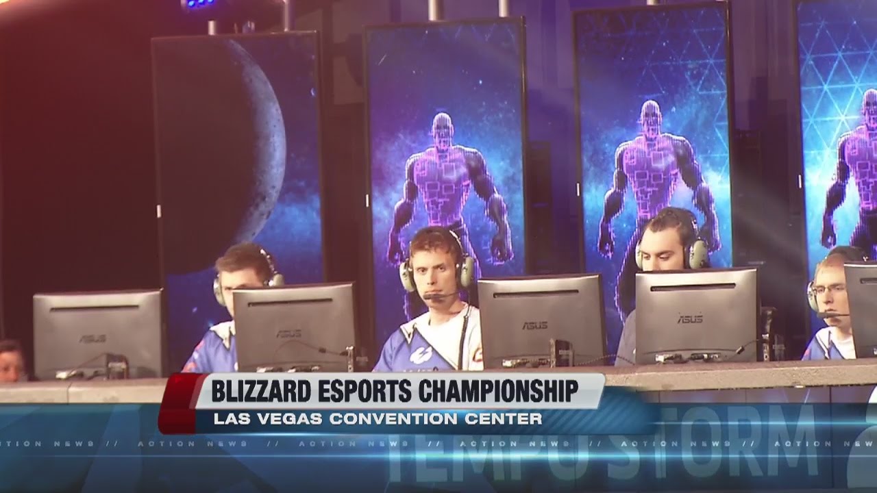 Blizzard E-Sports Championship held at Las Vegas Convention Center