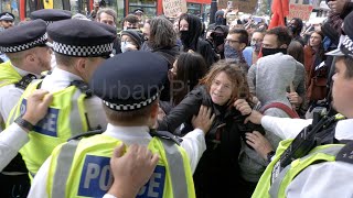 Scuffles As Anti-Racism Protesters Crash Anti-Immigration Demo In Croydon