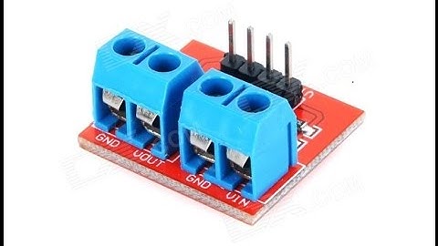 Arduino and Voltage-Current Measurement Sensor B43 (MAX471)