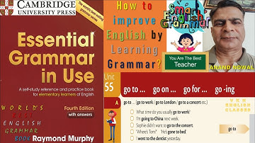 Unit-55: Use - He goes to work / He is going on holiday / He goes for a walk / We went shopping.