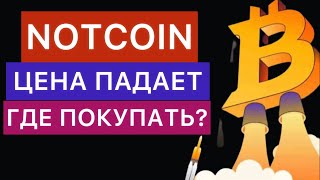 NOTCOIN ЦЕНА ПАДАЕТ ГДЕ ПОКУПАТЬ? | Криптовалюта |