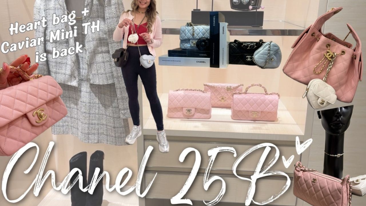 【25B☆大人気☆】CHANEL バッグ Chanel 25B MUST SEE 💖 Heart Bags, Caviar Mini, Chanel 25