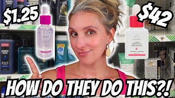 DOLLAR TREE SKINCARE WORTH BUYING || How well do these $1.25 skincare dupes REALLY work???