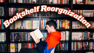 BOOKSHELF REORGANIZATION!
