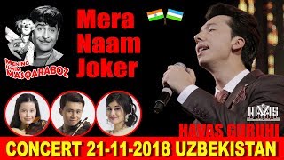 The CONCERT is dedicated to the memory of Raj Kapoor/HAVAS guruhi/Uzbekistan 21.11.2018