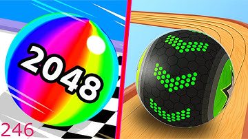 Going Balls Vs Ball Run 2048 - Android iOS Gameplay Walkthrough - Mobile Games - 246