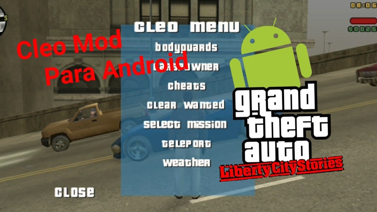 COMO INSTALAR CLEO MOD PARA GTA Liberty City Stories Android 2021 YouTube