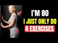After 60! Do THESE 4 Exercises Daily For Strength & To Move Pain Free| Senior Health Tips