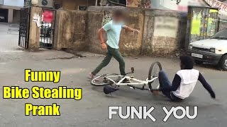 Epic Bike/Bicycle Stealing Prank by Funk You (Prank in India)