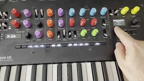 Using the Korg Minilogue XD as a USB MIDI Interface and connecting a second synthesizer