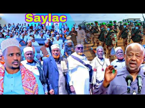 Ciidamo Badan Oo Ciise Keenay Saylac Iyo Dagaal Culus Laga Cabsi Qabo In Dhaco Gadabuursi