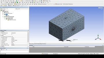 ANSYS Meshing - Pinch - Local Mesh Controls - (Geometry Defeaturing)