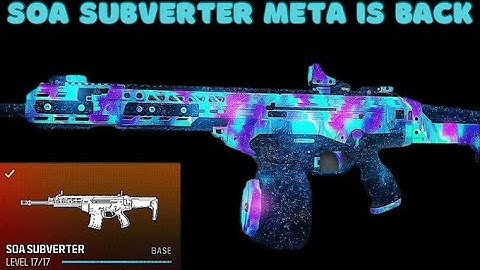 The #1 SOA SUBVERTER Loadout is BACK META in WARZONE!  (Best SOA SUBVERTER Class Setup) - MW3