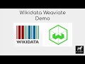 Vector Search through Wikidata with Weaviate
