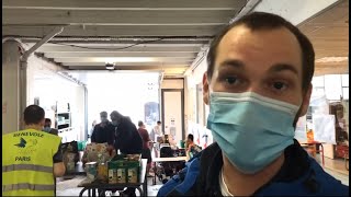 En Direct Du Libre-Service Alimentaire Du Secours Populaire Français À Paris