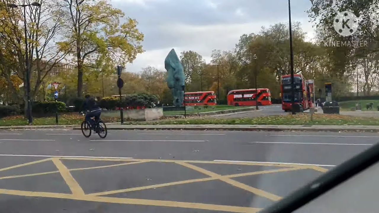 جولة في شوارع لندن الجميلة