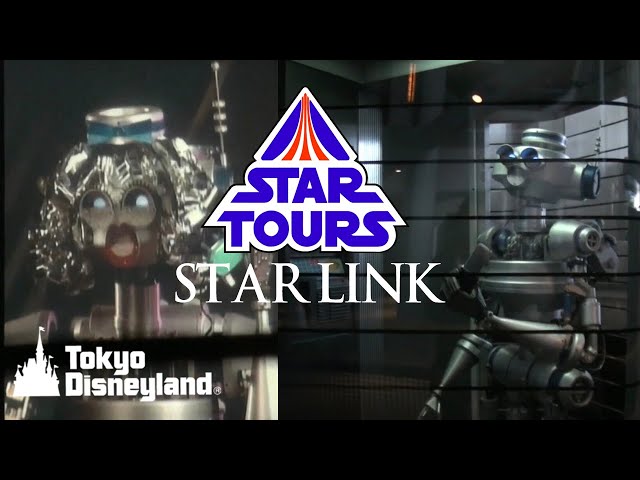 Star Tours (Original) Star Link Tokyo Disneyland 旧スター