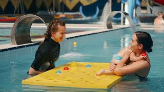 تعليم السباحه للاطفال بدون خوف