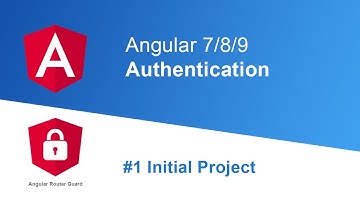Angular 7/8/9 Login Authentication #1 Init Project