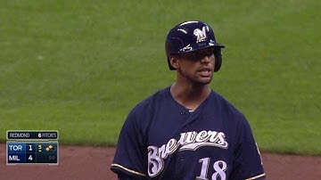 TOR@MIL: Davis pads Brewers