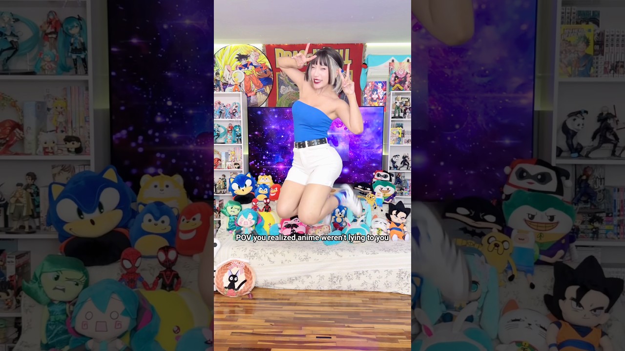 REAL life ANIME logic moment 😳 #cosplay #anime