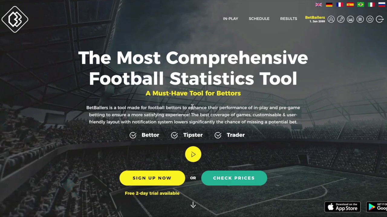 The Most Comprehensive Football Statistics Tool for Bettors