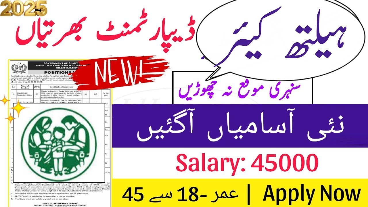 Health Department Jobs 2025| Healthcare Jobs 2025|New Jobs 2025 | hospital job vacancy today