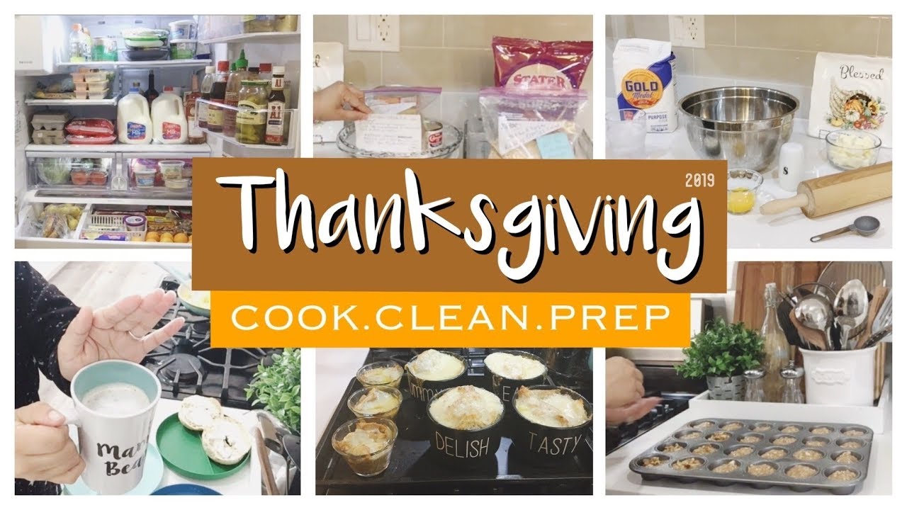 THANKSGIVING | COOK. CLEAN. PREP Banana muffins and French onion soup