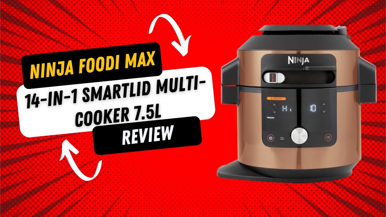 Multicuiseur SmartLid 14-en-1 Foodi Max 7,5L Inox - NINJA