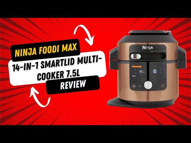 Ninja SmartLid 12-in-1 Electric Cooker (7.5 L) with Air Fryer