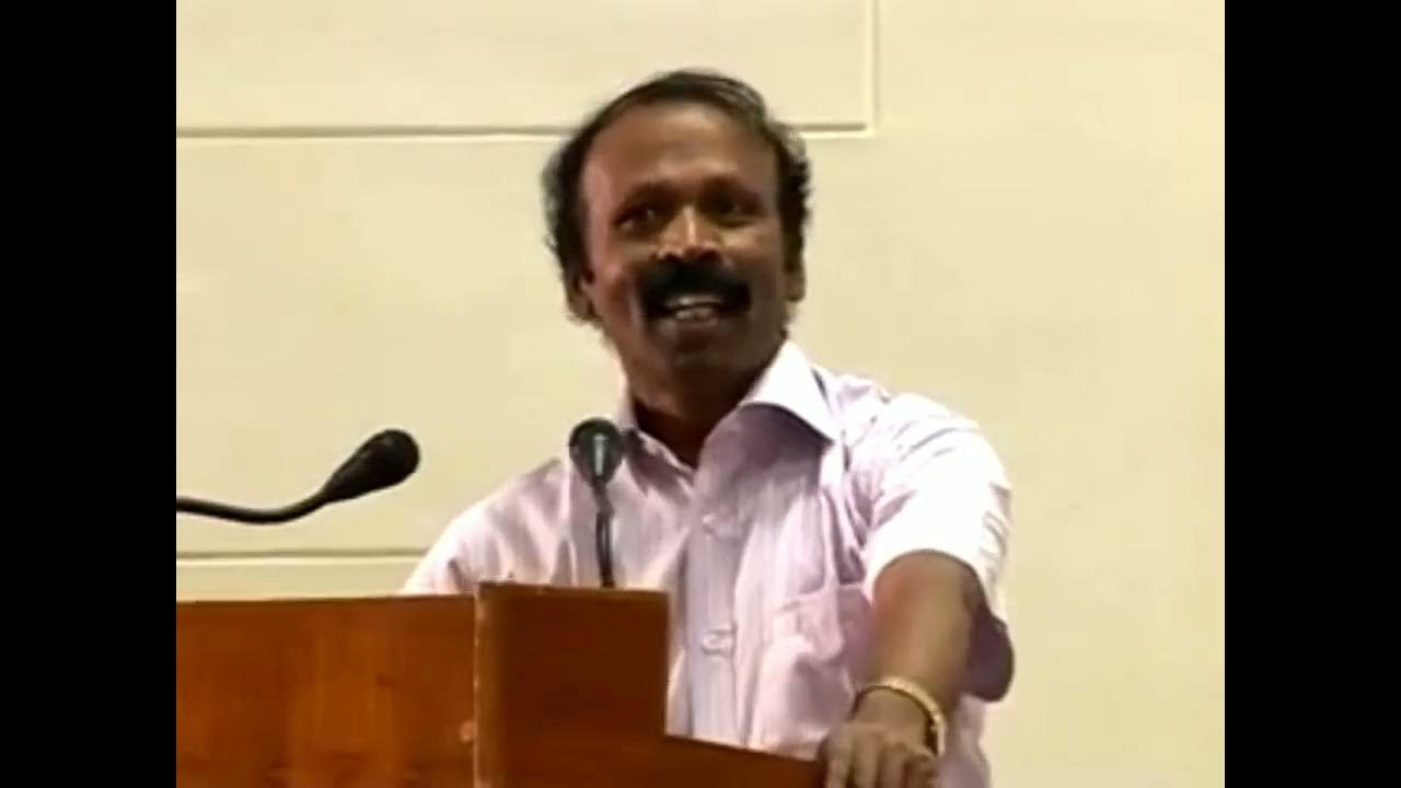 Topnotch speech in Oviya TamilVairamuthu BharathiThiruvalluvar