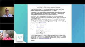 EIDL Reconsideration - Declined Loan? How to reapply