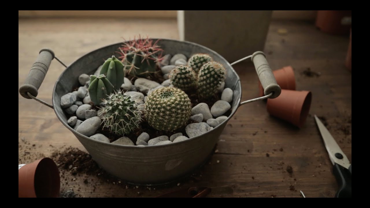 Vlog 04:  DIY Cactus Garden + Berlin's Botanical Garden