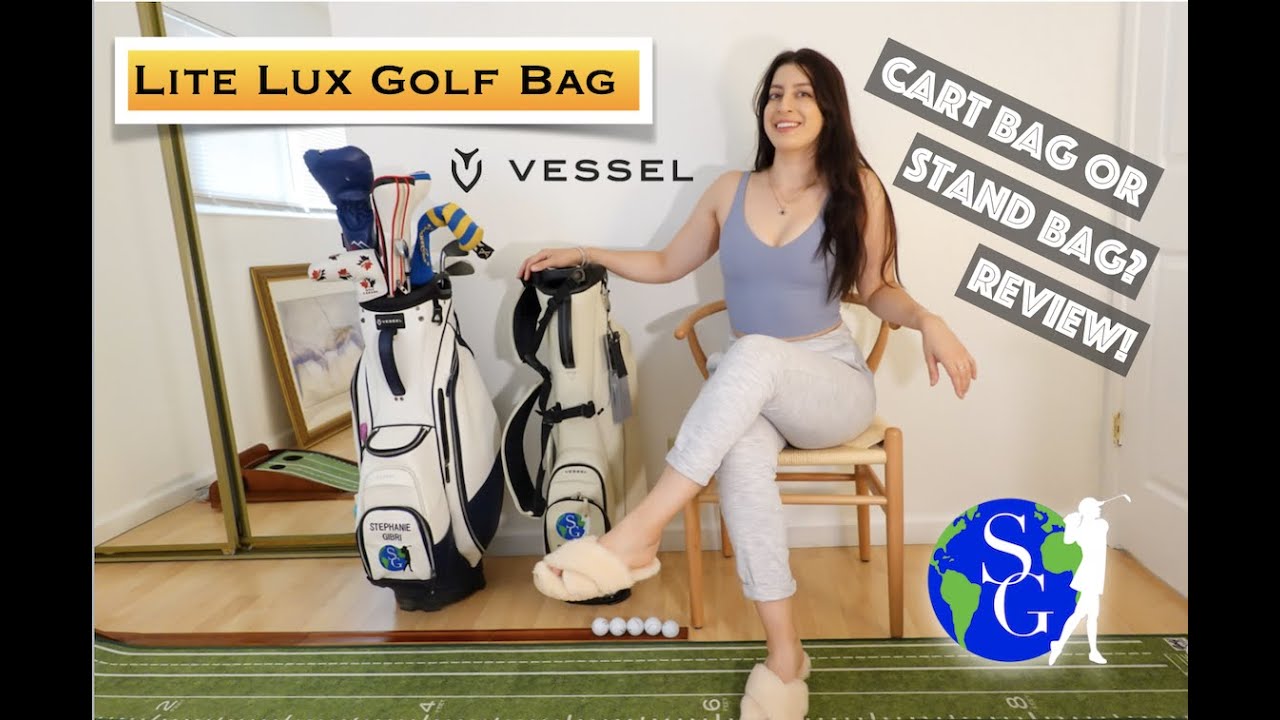 Vessel Lite Stand Golf Bag Review - Plugged In Golf